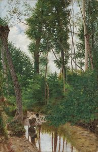 Alfonso Testi - Al ruscello