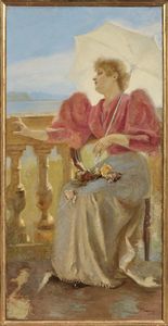 Federico Quarenghi - Signora elegante