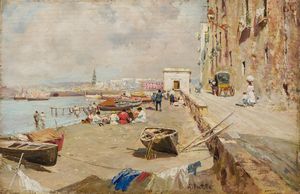 Attilio Pratella - Spiaggia di S. Giovanni a Teduccio