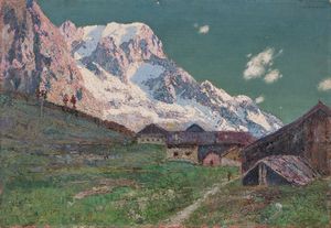 Cesare Maggi - Les Grandes Jorasses