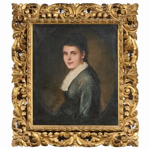 Ignoto del XIX secolo - Ritratto di giovanetta