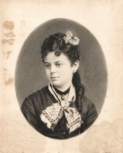 Edoardo Chiossone - Ritratto di Celeste Carissimo e Ritratto di Isabella Carissimo