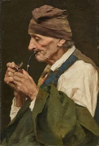 Giovanni Battista Torriglia - Fumatore di pipa