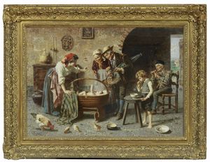 Eugenio Zampighi - La visita