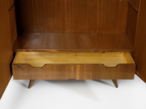 GAMBERINI ITALO : attribuito. Armadio a due ante  - Asta Asta 516 | DESIGN E ARTI DECORATIVE DEL NOVECENTO Online - Associazione Nazionale - Case d'Asta italiane