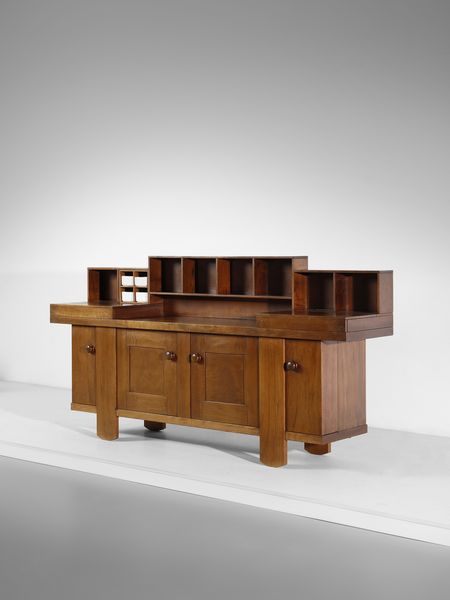 COPPOLA SILVIO (1920 - 1986) : Credenza con alzata mod. 602 per Bernini, Ceriano Laghetto  - Asta Asta 516 | DESIGN E ARTI DECORATIVE DEL NOVECENTO Online - Associazione Nazionale - Case d'Asta italiane