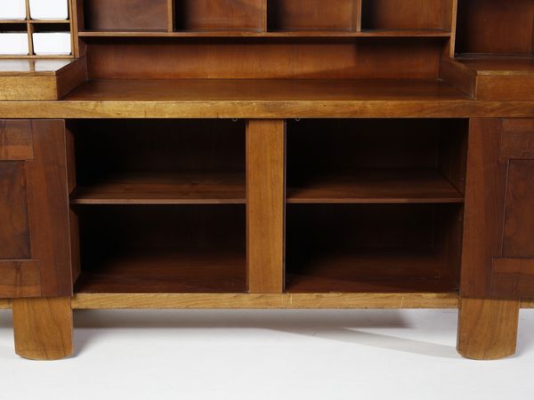 COPPOLA SILVIO (1920 - 1986) : Credenza con alzata mod. 602 per Bernini, Ceriano Laghetto  - Asta Asta 516 | DESIGN E ARTI DECORATIVE DEL NOVECENTO Online - Associazione Nazionale - Case d'Asta italiane
