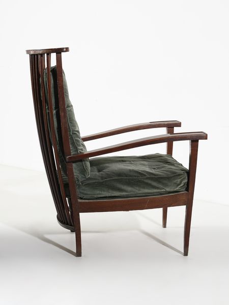 MAURIZIO TEMPESTINI & PIERO PORCINAI : attribuito. Coppia di poltrone  - Asta Asta 516 | DESIGN E ARTI DECORATIVE DEL NOVECENTO Online - Associazione Nazionale - Case d'Asta italiane