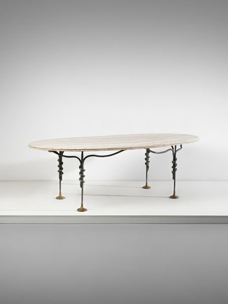 CORDERO TONI (1937 - 2001) : attribuito. Tavolo  - Asta Asta 516 | DESIGN E ARTI DECORATIVE DEL NOVECENTO Online - Associazione Nazionale - Case d'Asta italiane