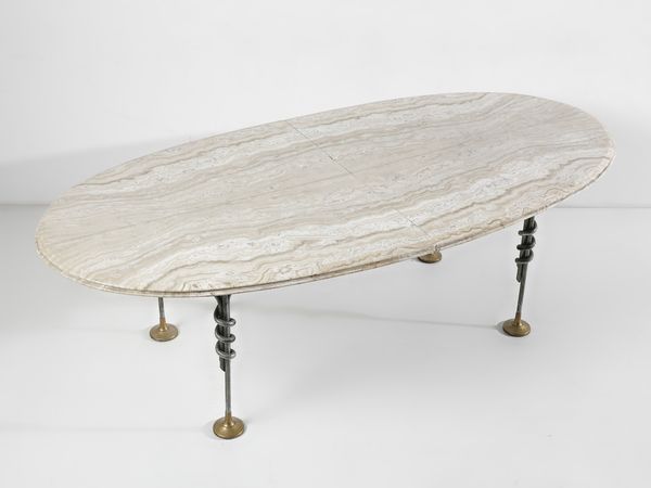 CORDERO TONI (1937 - 2001) : attribuito. Tavolo  - Asta Asta 516 | DESIGN E ARTI DECORATIVE DEL NOVECENTO Online - Associazione Nazionale - Case d'Asta italiane