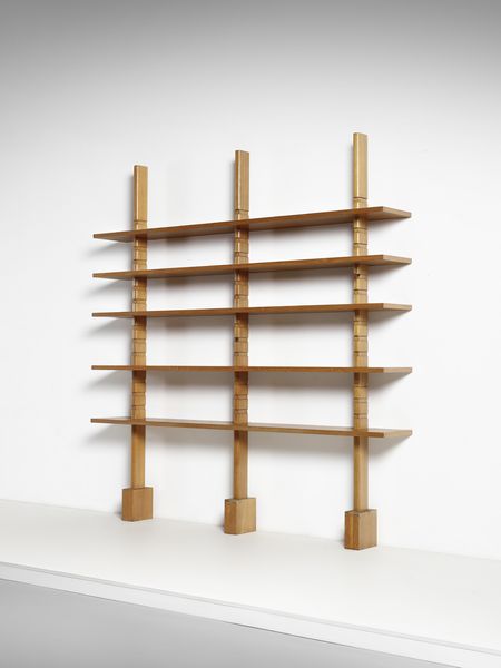 BERNINI : Libreria a due campate e cinque ripiani  - Asta Asta 516 | DESIGN E ARTI DECORATIVE DEL NOVECENTO Online - Associazione Nazionale - Case d'Asta italiane