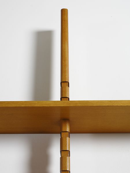 BERNINI : Libreria a due campate e cinque ripiani  - Asta Asta 516 | DESIGN E ARTI DECORATIVE DEL NOVECENTO Online - Associazione Nazionale - Case d'Asta italiane