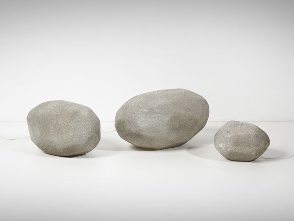 CAZENAVE ANDRE' (1928 - 2003) : Tre lampade mod. Sasso per Atelier A, Parigi  - Asta Asta 516 | DESIGN E ARTI DECORATIVE DEL NOVECENTO Online - Associazione Nazionale - Case d'Asta italiane