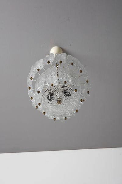 BAROVIER & TOSO : Due lampade a sospensione, Murano  - Asta Asta 516 | DESIGN E ARTI DECORATIVE DEL NOVECENTO Online - Associazione Nazionale - Case d'Asta italiane