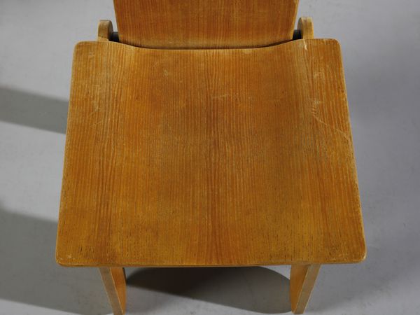 SCARPA CARLO (1906 - 1978) : Quattro sedie  - Asta Asta 516 | DESIGN E ARTI DECORATIVE DEL NOVECENTO Online - Associazione Nazionale - Case d'Asta italiane