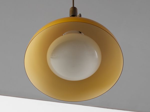 CALIARI PAOLO (1932 - 2014) : Lampada a sospensione per Venini, Murano  - Asta Asta 516 | DESIGN E ARTI DECORATIVE DEL NOVECENTO Online - Associazione Nazionale - Case d'Asta italiane