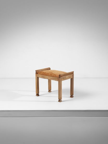 MANIFATTURA ITALIANA : Poggiapiedi  - Asta Asta 516 | DESIGN E ARTI DECORATIVE DEL NOVECENTO Online - Associazione Nazionale - Case d'Asta italiane