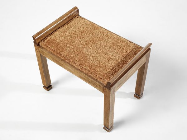 MANIFATTURA ITALIANA : Poggiapiedi  - Asta Asta 516 | DESIGN E ARTI DECORATIVE DEL NOVECENTO Online - Associazione Nazionale - Case d'Asta italiane