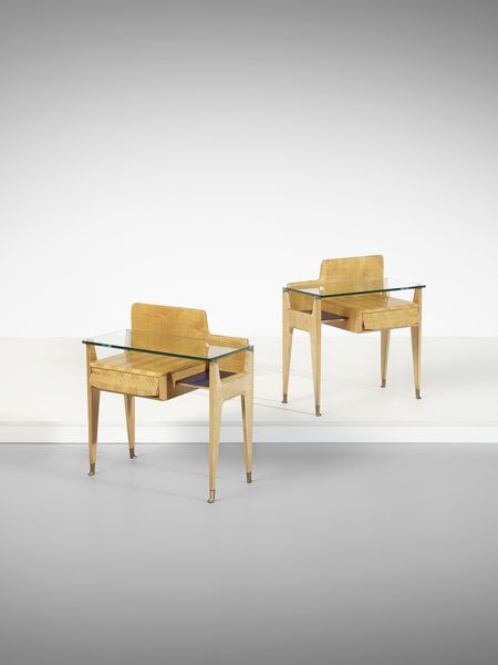 DASSI MOBILI MODERNI : attribuito. Coppia di comodini, Lissone  - Asta Asta 516 | DESIGN E ARTI DECORATIVE DEL NOVECENTO Online - Associazione Nazionale - Case d'Asta italiane