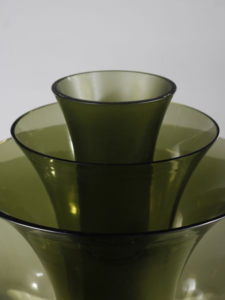 TOSO ERMANO : Lampada da tavolo mod. Adel per DIGlass, Scorz  - Asta Asta 516 | DESIGN E ARTI DECORATIVE DEL NOVECENTO Online - Associazione Nazionale - Case d'Asta italiane