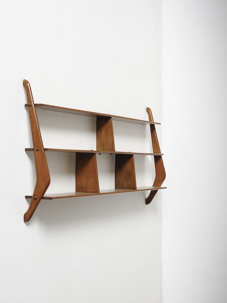 MANIFATTURA ITALIANA : Libreria pensile  - Asta Asta 516 | DESIGN E ARTI DECORATIVE DEL NOVECENTO Online - Associazione Nazionale - Case d'Asta italiane