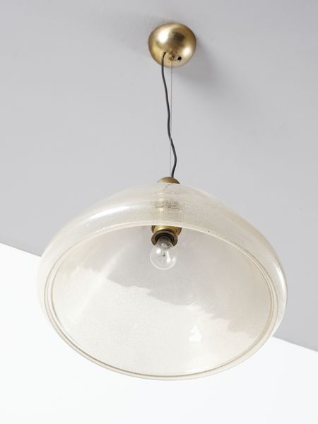NASON CARLO (n. 1935) : Lampada a sospensione per AV Mazzega, Murano  - Asta Asta 516 | DESIGN E ARTI DECORATIVE DEL NOVECENTO Online - Associazione Nazionale - Case d'Asta italiane