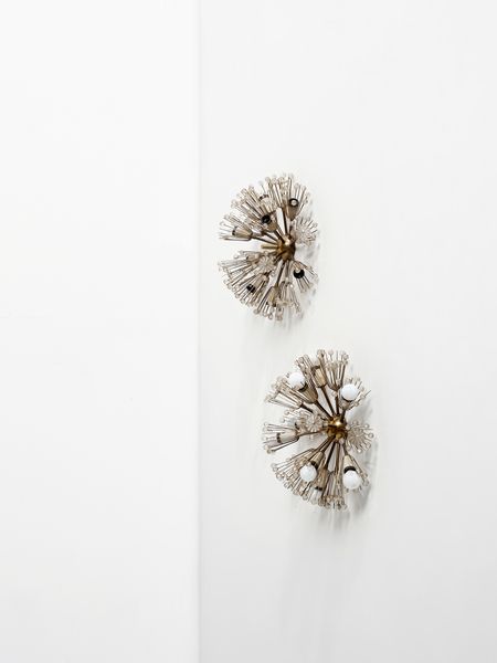 STEJNAR EMIL (n. 1939) : Coppia di lampade da parete per Rupert Nikkol, Austria  - Asta Asta 516 | DESIGN E ARTI DECORATIVE DEL NOVECENTO Online - Associazione Nazionale - Case d'Asta italiane