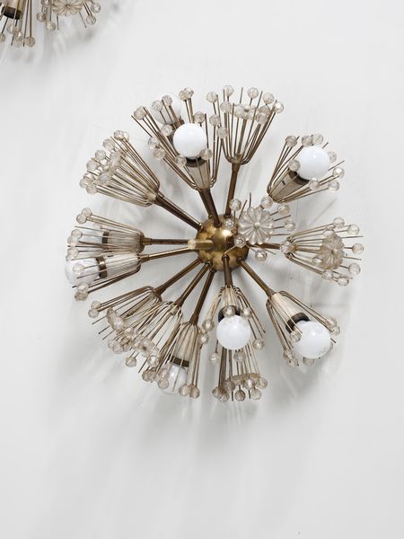 STEJNAR EMIL (n. 1939) : Coppia di lampade da parete per Rupert Nikkol, Austria  - Asta Asta 516 | DESIGN E ARTI DECORATIVE DEL NOVECENTO Online - Associazione Nazionale - Case d'Asta italiane