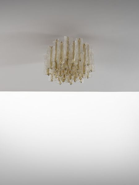 VENINI : Lampada a sospensione della serie Elica, Murano  - Asta Asta 516 | DESIGN E ARTI DECORATIVE DEL NOVECENTO Online - Associazione Nazionale - Case d'Asta italiane