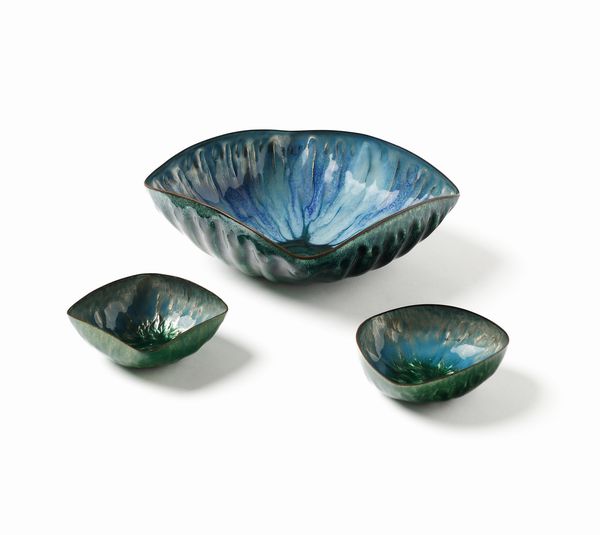 DE POLI PAOLO (1905 - 1996) : Tre ciotole, Padova  - Asta Asta 516 | DESIGN E ARTI DECORATIVE DEL NOVECENTO Online - Associazione Nazionale - Case d'Asta italiane