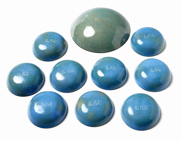 DE POLI PAOLO (1905 - 1996) : Lotto composto da dieci ciotole decorate con stelline, Padova  - Asta Asta 516 | DESIGN E ARTI DECORATIVE DEL NOVECENTO Online - Associazione Nazionale - Case d'Asta italiane