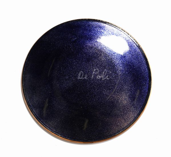 DE POLI PAOLO (1905 - 1996) : Lotto composto da nove sottopiatti, tre sottobottiglia, nove piatti pane, diciotto sottobicchieri e nove portaburro, Padova  - Asta Asta 516 | DESIGN E ARTI DECORATIVE DEL NOVECENTO Online - Associazione Nazionale - Case d'Asta italiane