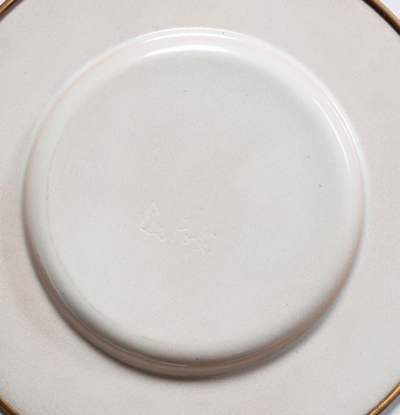 DE POLI PAOLO (1905 - 1996) : Lotto composto da nove sottopiatti, tre sottobottiglia, nove piatti pane, diciotto sottobicchieri e nove portaburro, Padova  - Asta Asta 516 | DESIGN E ARTI DECORATIVE DEL NOVECENTO Online - Associazione Nazionale - Case d'Asta italiane