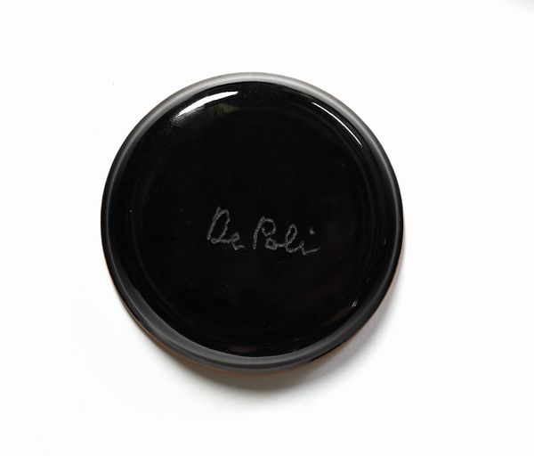 DE POLI PAOLO (1905 - 1996) : Lotto composto da nove sottopiatti, tre sottobottiglia, nove piatti pane, diciotto sottobicchieri e nove portaburro, Padova  - Asta Asta 516 | DESIGN E ARTI DECORATIVE DEL NOVECENTO Online - Associazione Nazionale - Case d'Asta italiane