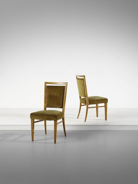 CASSI RAMELLI ANTONIO (1905 - 1980) : Coppia di sedie disegnate per il bar pasticceria Alemagna di Milano  - Asta Asta 516 | DESIGN E ARTI DECORATIVE DEL NOVECENTO Online - Associazione Nazionale - Case d'Asta italiane