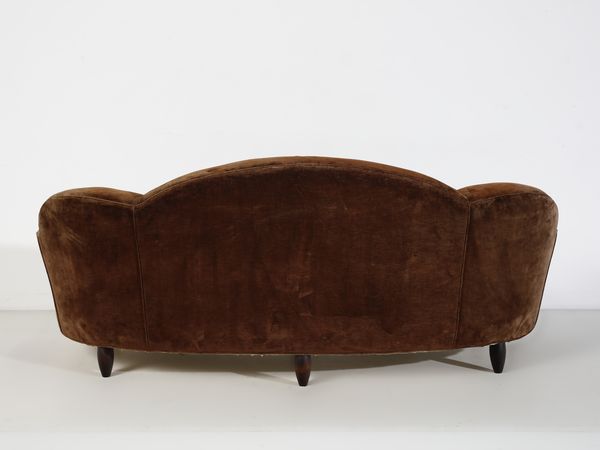 MANIFATTURA ITALIANA : Divano curvo  - Asta Asta 516 | DESIGN E ARTI DECORATIVE DEL NOVECENTO Online - Associazione Nazionale - Case d'Asta italiane