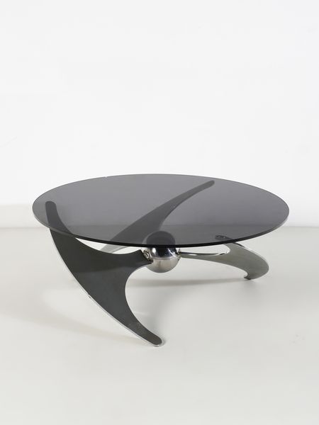 CAMPANINI LUCIANO : Tavolo ad altezza variabile mod. Propeller per Cama, Italia  - Asta Asta 516 | DESIGN E ARTI DECORATIVE DEL NOVECENTO Online - Associazione Nazionale - Case d'Asta italiane