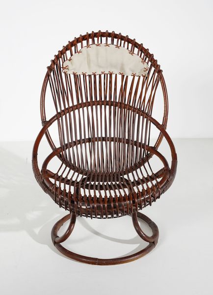 AGNOLI TITO (1931 - 2012) : Coppia di poltrone mod. Tre Cerchi per Pierantonio Bonacina, Lurago d'Erba  - Asta Asta 516 | DESIGN E ARTI DECORATIVE DEL NOVECENTO Online - Associazione Nazionale - Case d'Asta italiane