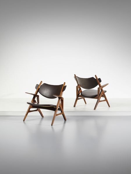 MANIFATTURA DANESE : Coppia di poltroncine  - Asta Asta 516 | DESIGN E ARTI DECORATIVE DEL NOVECENTO Online - Associazione Nazionale - Case d'Asta italiane