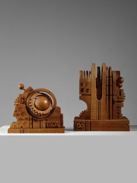 CODOGNOTTO FERDINANDO (n. 1940) : Due sculture a tutto tondo  - Asta Asta 516 | DESIGN E ARTI DECORATIVE DEL NOVECENTO Online - Associazione Nazionale - Case d'Asta italiane