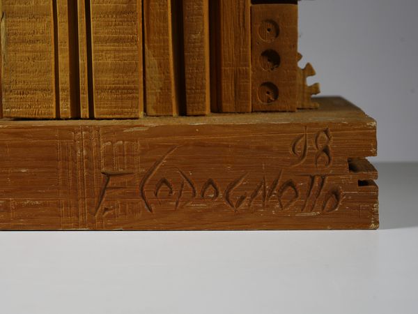 CODOGNOTTO FERDINANDO (n. 1940) : Due sculture a tutto tondo  - Asta Asta 516 | DESIGN E ARTI DECORATIVE DEL NOVECENTO Online - Associazione Nazionale - Case d'Asta italiane