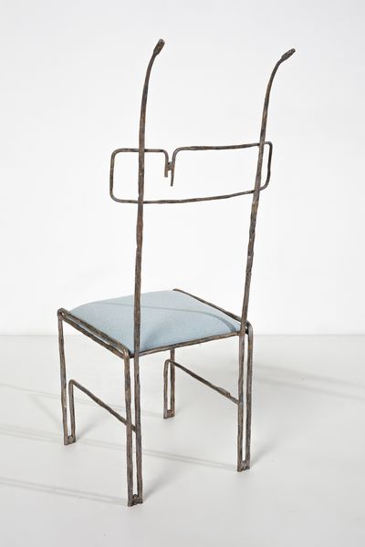 MARSURA SALVINO (n. 1938) : Sei sedie-scultura  - Asta Asta 516 | DESIGN E ARTI DECORATIVE DEL NOVECENTO Online - Associazione Nazionale - Case d'Asta italiane