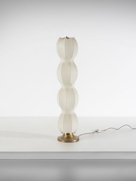 MANIFATTURA ITALIANA : Lampada da terra  - Asta Asta 516 | DESIGN E ARTI DECORATIVE DEL NOVECENTO Online - Associazione Nazionale - Case d'Asta italiane