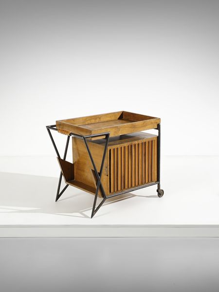 BIGLIANI, TARONE, VAIRANO : nello stile di. Carrello portavivande  - Asta Asta 516 | DESIGN E ARTI DECORATIVE DEL NOVECENTO Online - Associazione Nazionale - Case d'Asta italiane