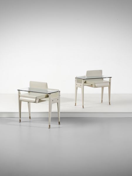 DASSI MOBILI MODERNI : attribuito. Coppia di comodini, Lissone  - Asta Asta 516 | DESIGN E ARTI DECORATIVE DEL NOVECENTO Online - Associazione Nazionale - Case d'Asta italiane