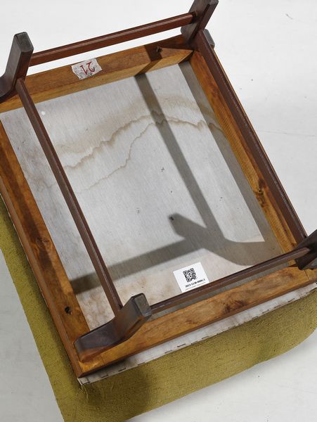 ALBERTI REGGIO EUGENIA : attribuito. Coppia di poltroncine da camera  - Asta Asta 516 | DESIGN E ARTI DECORATIVE DEL NOVECENTO Online - Associazione Nazionale - Case d'Asta italiane