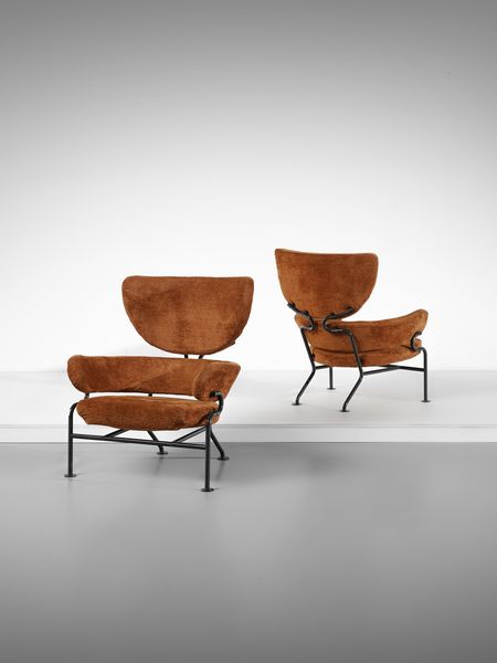 ALBINI FRANCO (1905 - 1977) : Due poltrone mod. PL19 Tre Pezzi per Poggi, Pavia  - Asta Asta 516 | DESIGN E ARTI DECORATIVE DEL NOVECENTO Online - Associazione Nazionale - Case d'Asta italiane