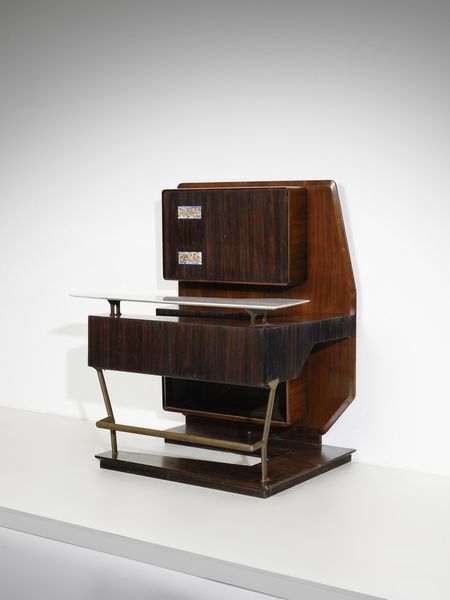 MANIFATTURA ITALIANA : Mobile bar  - Asta Asta 516 | DESIGN E ARTI DECORATIVE DEL NOVECENTO Online - Associazione Nazionale - Case d'Asta italiane