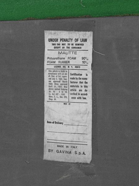 MATTA ROBERTO SEBASTIAN ANTONIO (1911 - 2002) : Salotto componibile composto da cinque elementi mod. Malitte/Muro per Gavina, San Lazzaro di Savena  - Asta Asta 516 | DESIGN E ARTI DECORATIVE DEL NOVECENTO Online - Associazione Nazionale - Case d'Asta italiane