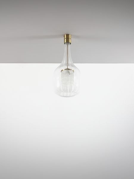 BROTTO ANGELO (1914 - 2002) : Lampada a sospensione per Esperia, Poggibonsi  - Asta Asta 516 | DESIGN E ARTI DECORATIVE DEL NOVECENTO Online - Associazione Nazionale - Case d'Asta italiane